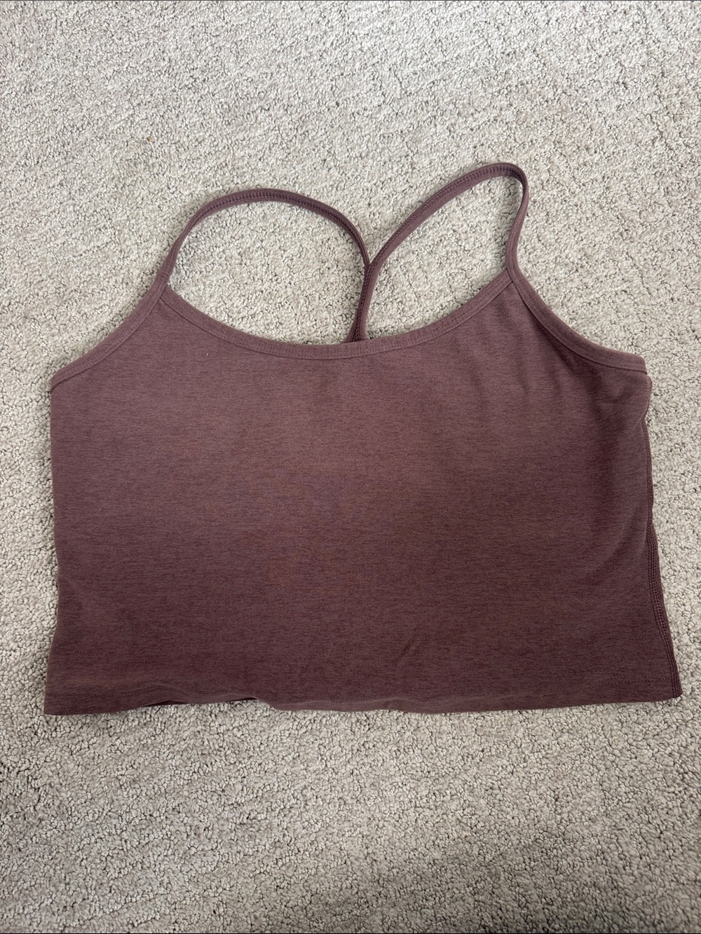Beyond Yoga Spacedye slim racerback cropped tank